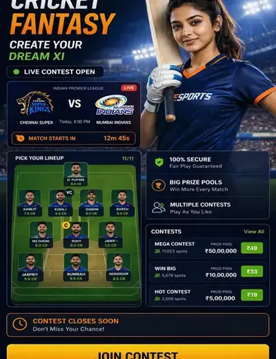 Hero11 (hero11 apk) fantasy cricket & matchday visual 3